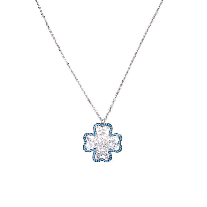 Azure Blossom Pendant