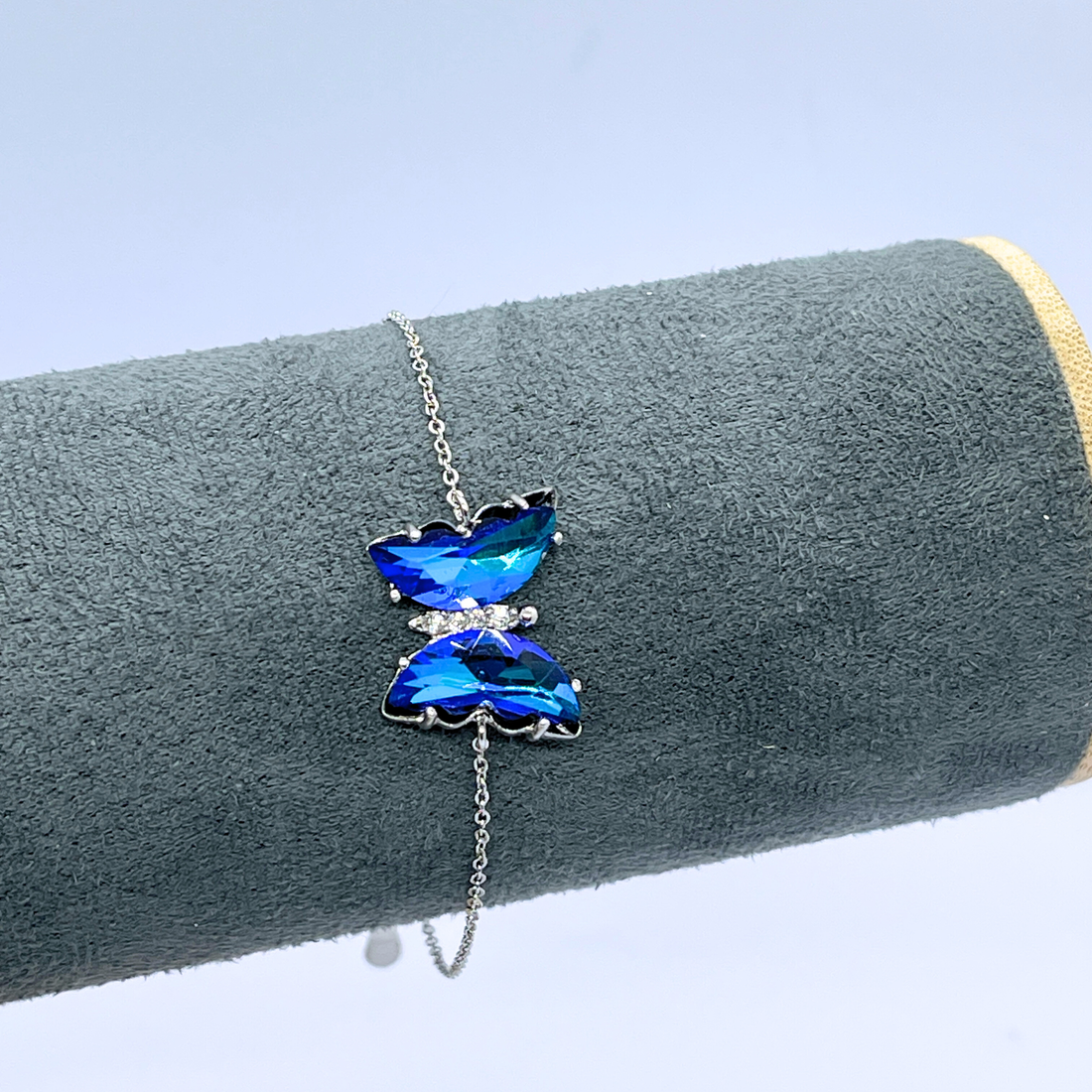 Blue Butterfly Bracelet