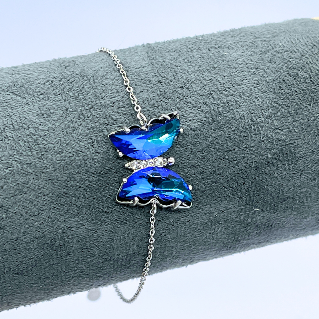 Blue Butterfly Bracelet