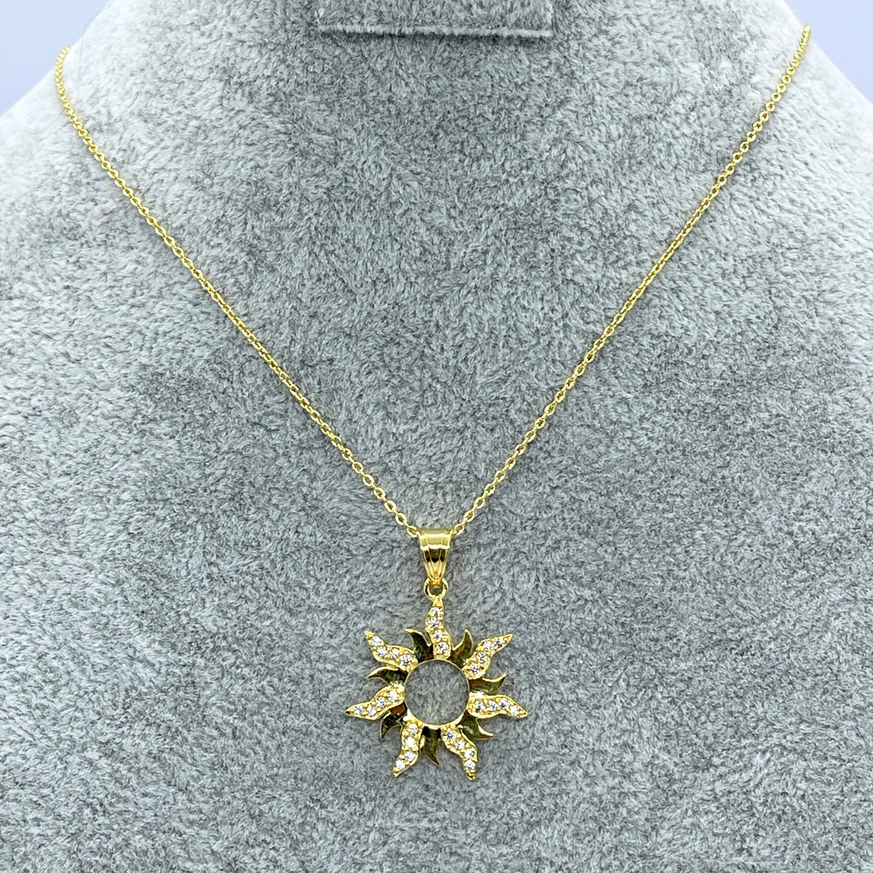Golden Sun Necklace