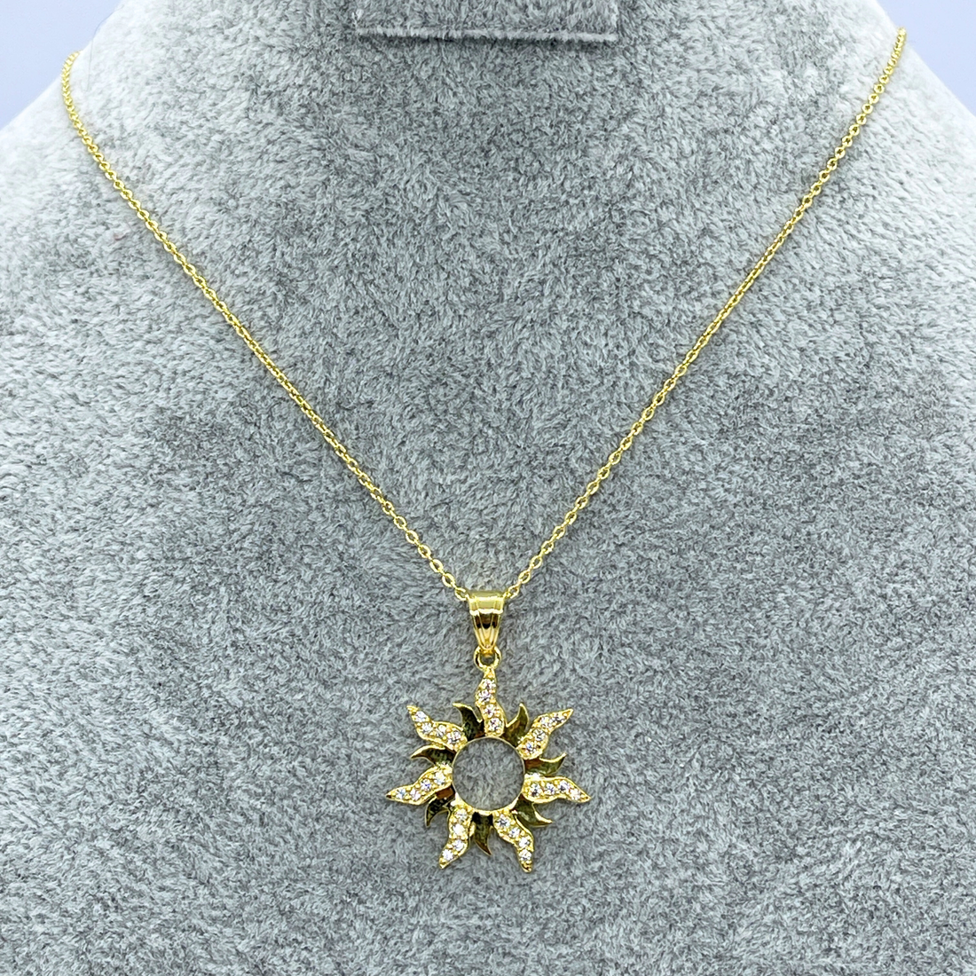 Golden Sun Necklace