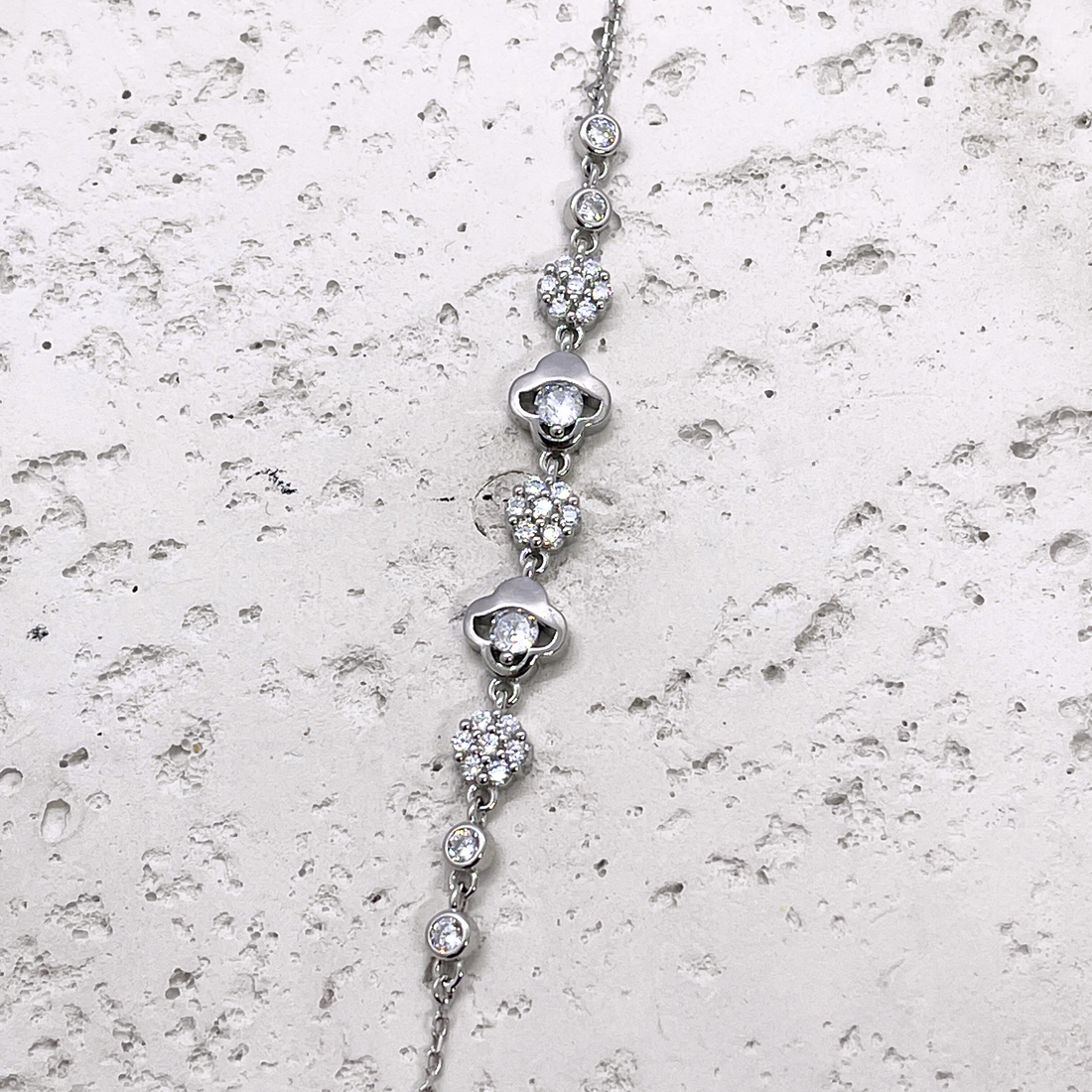 Floral Sparkle Bracelet