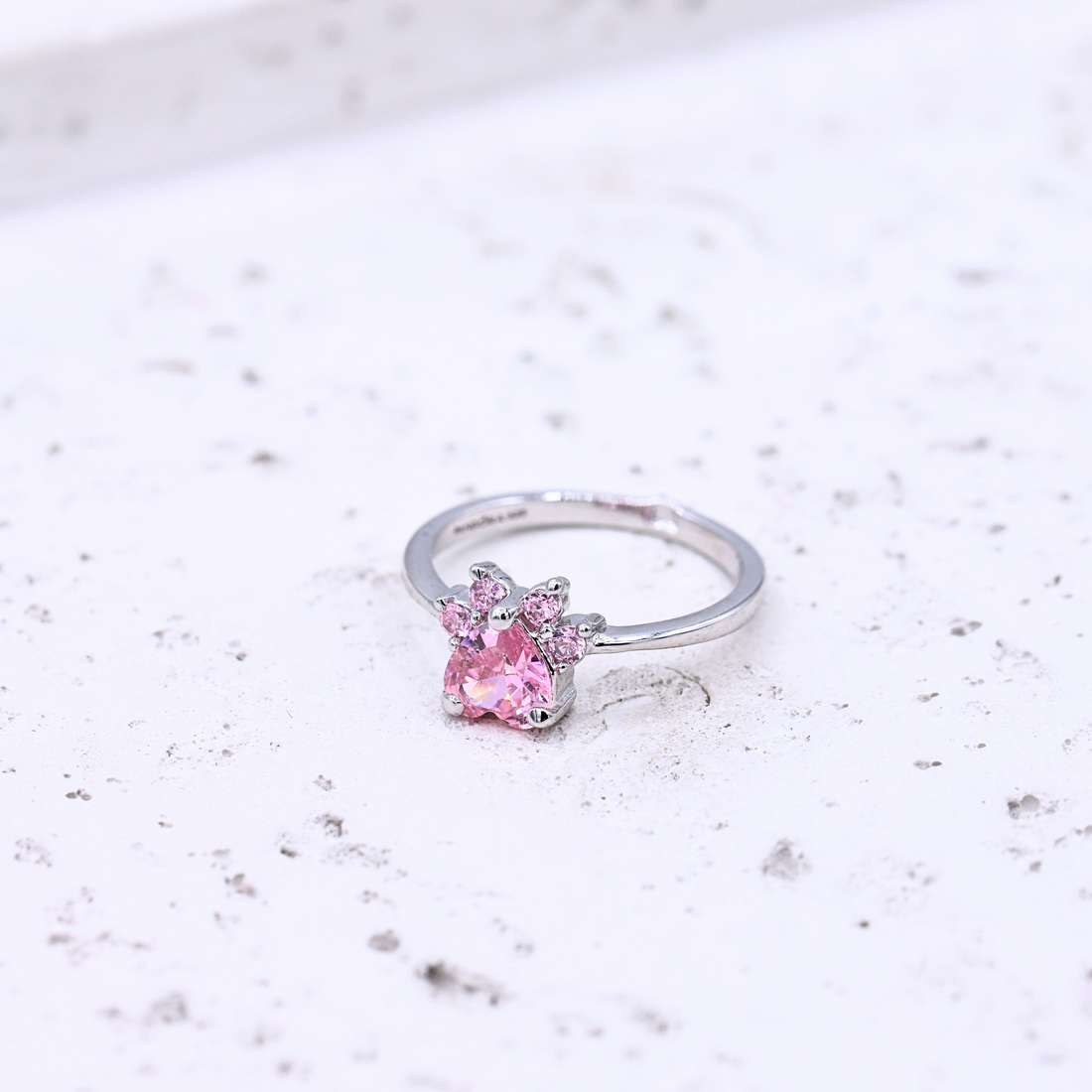 Pink Heart Ring