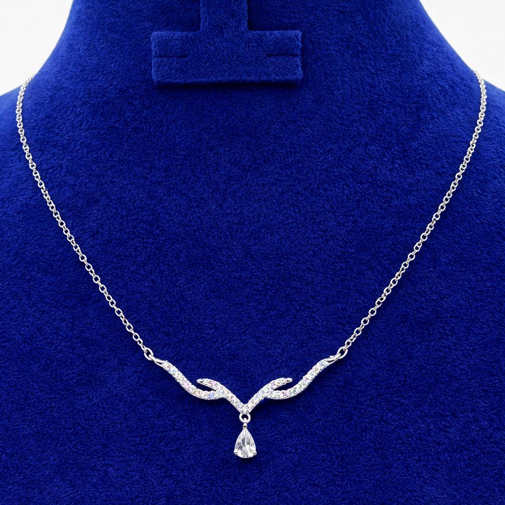 Grace Drop Necklace – 925 Sterling Silver
