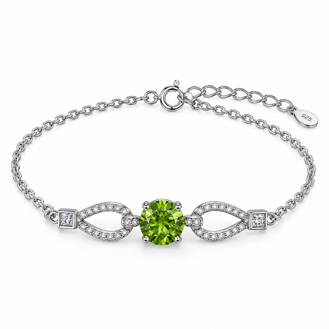 925 Sterling Silver Bracelet – Elegant Infinity Design