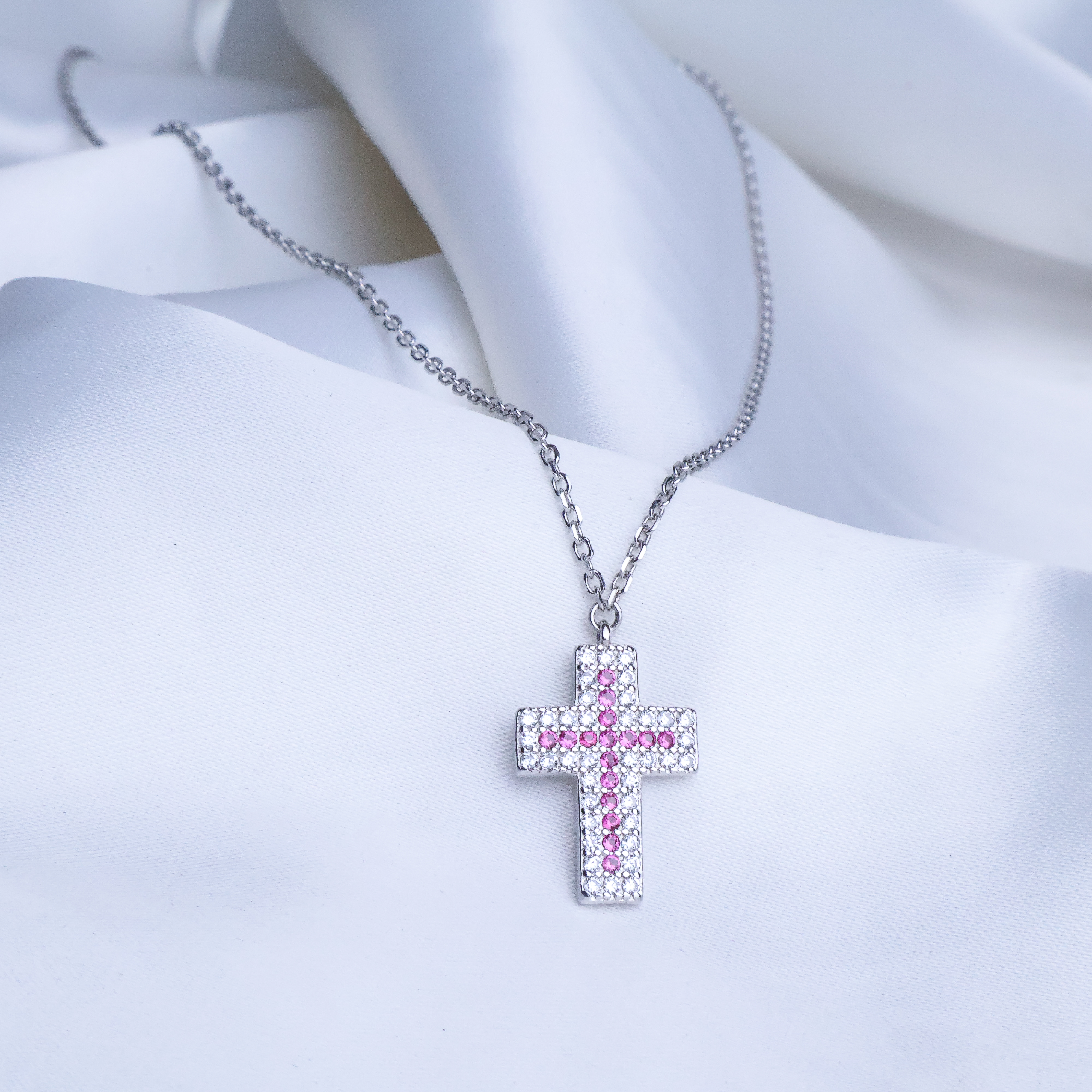 Cross Neacklace Silver
