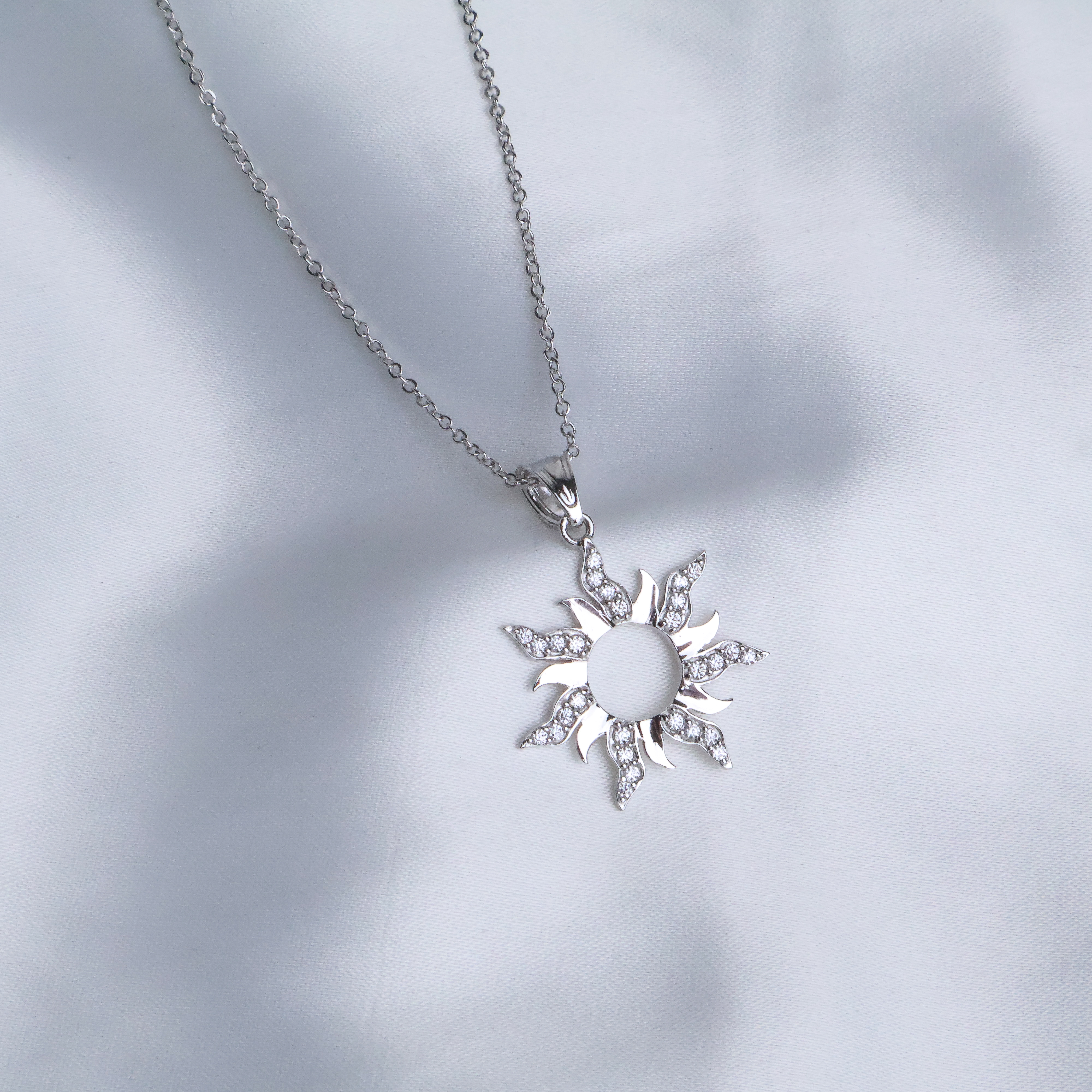 Sunburst Sparkle Pendant