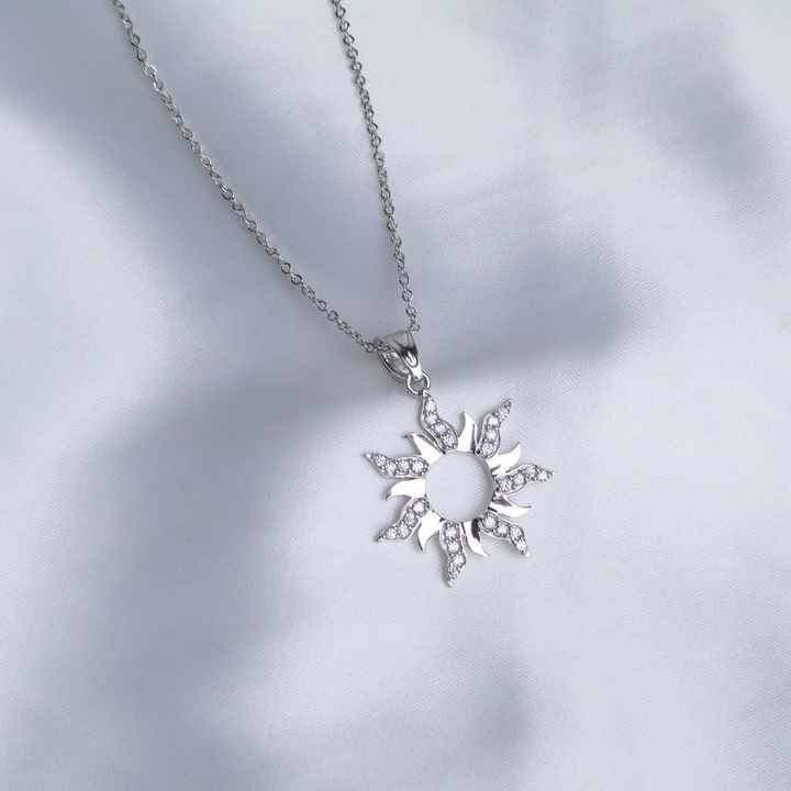 Sunburst Sparkle Pendant