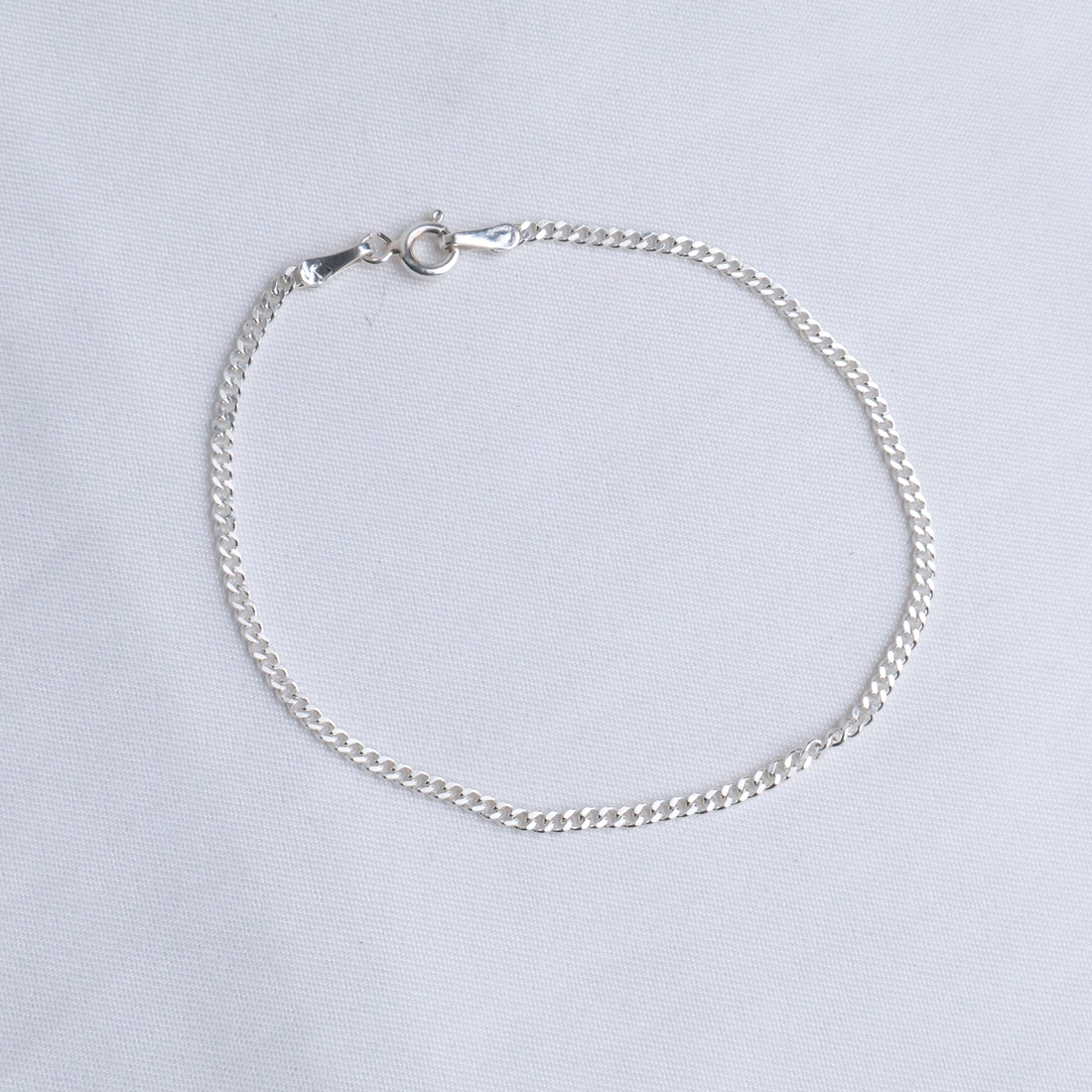 Sterling Silver Gourmette Chain Bracelet