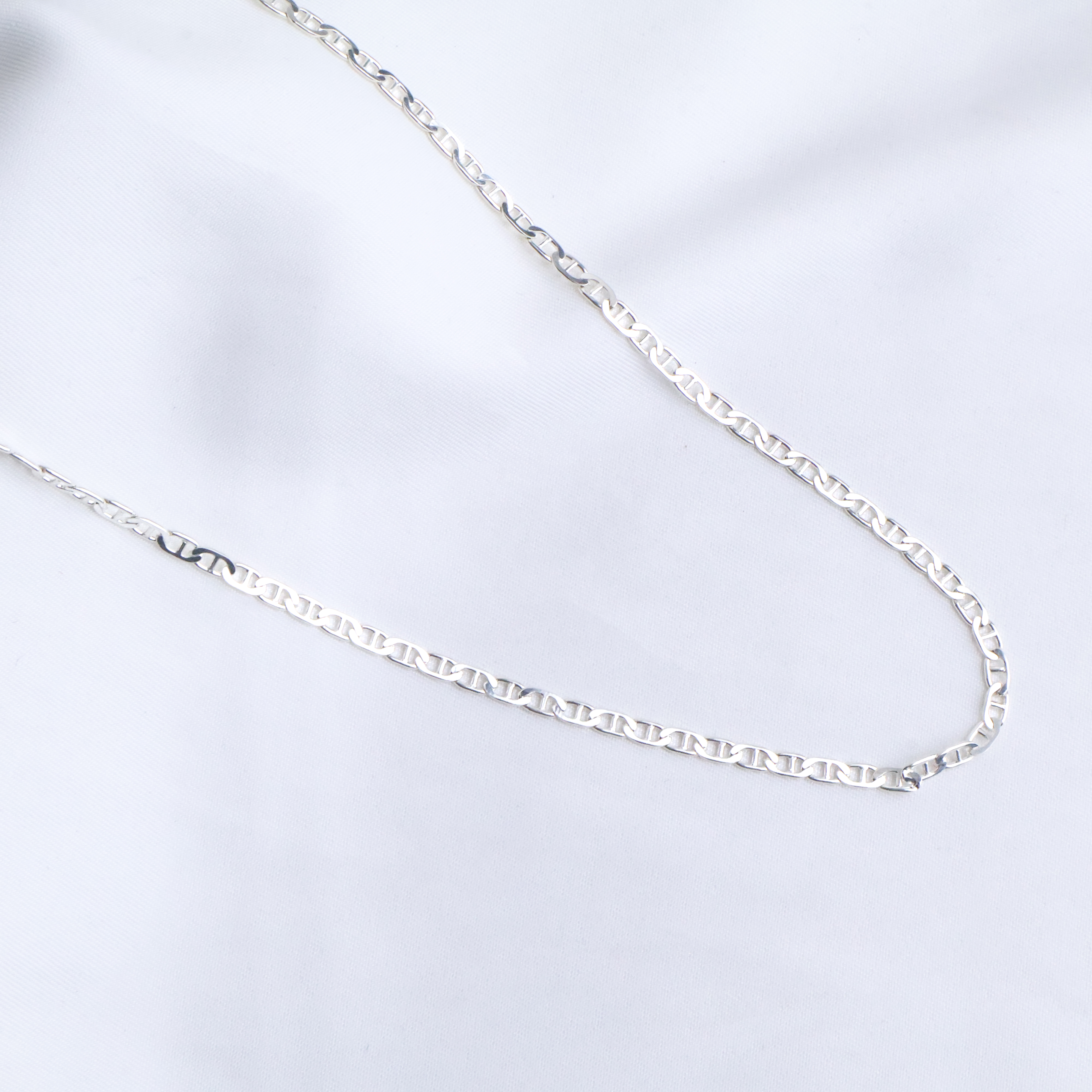 Classic Mariner Link Chain in 925 Sterling Silver