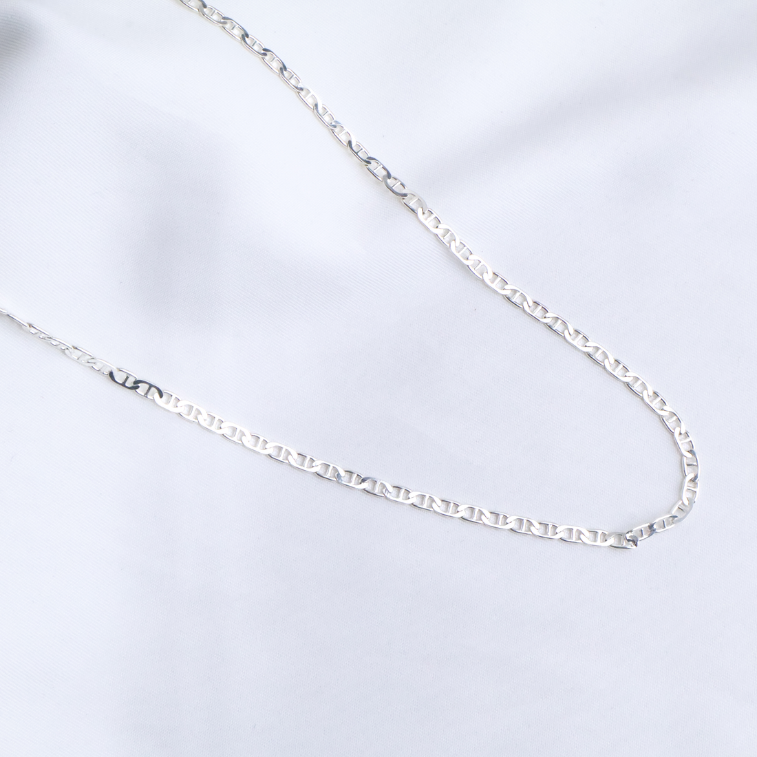 Classic Mariner Link Chain in 925 Sterling Silver