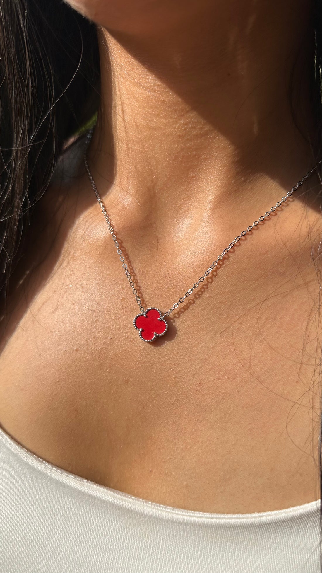 Red Clover Necklace
