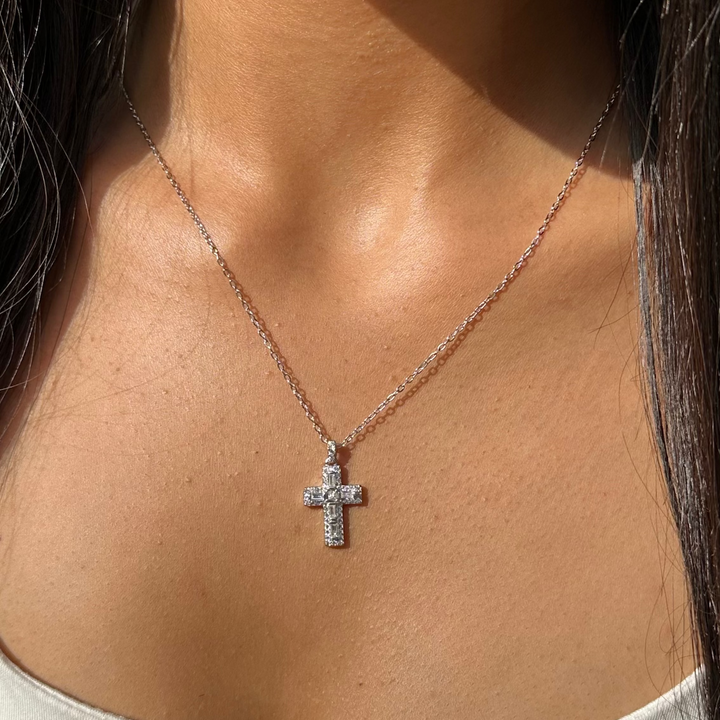 Sparkling Cross Pendant