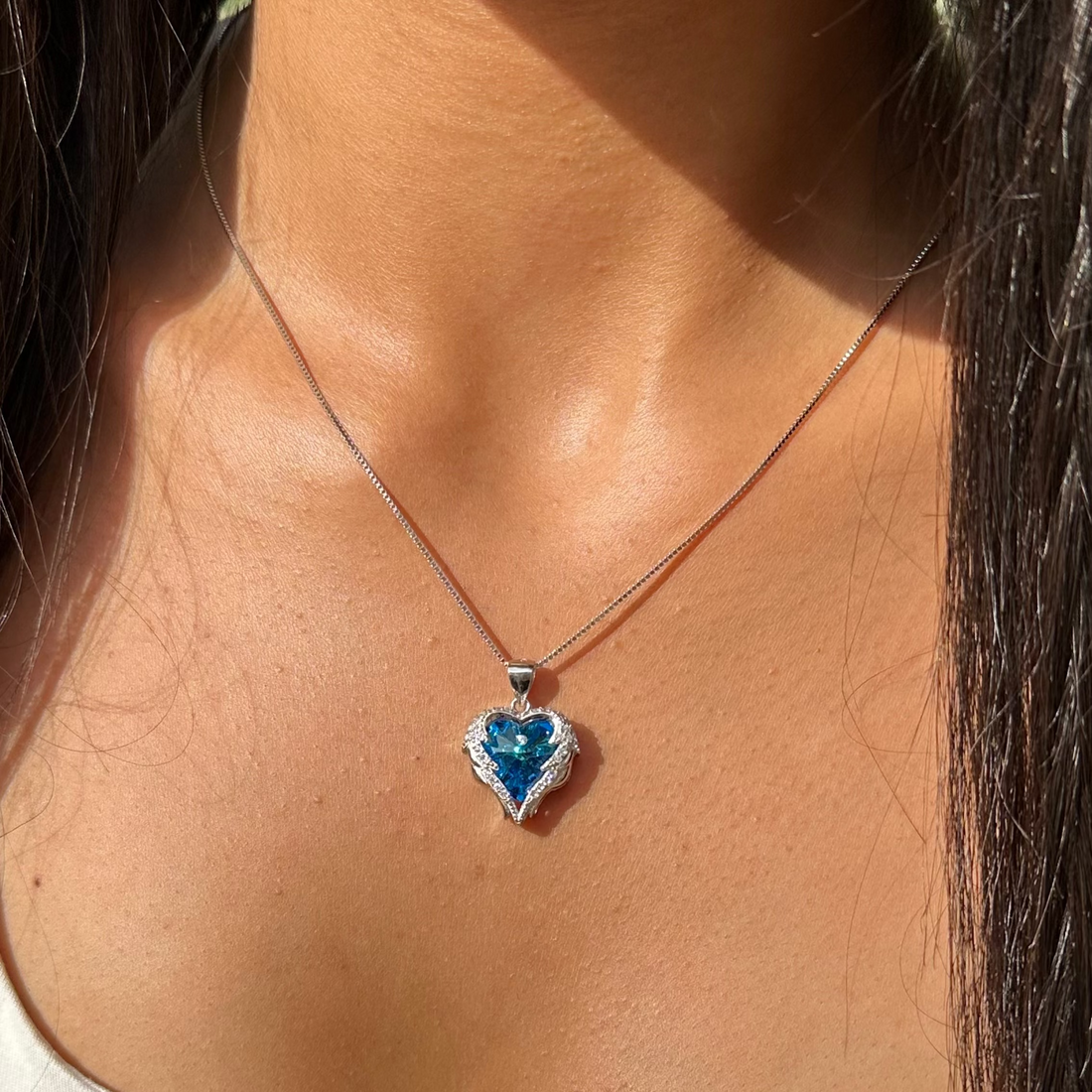 Crystal Heart Pendant