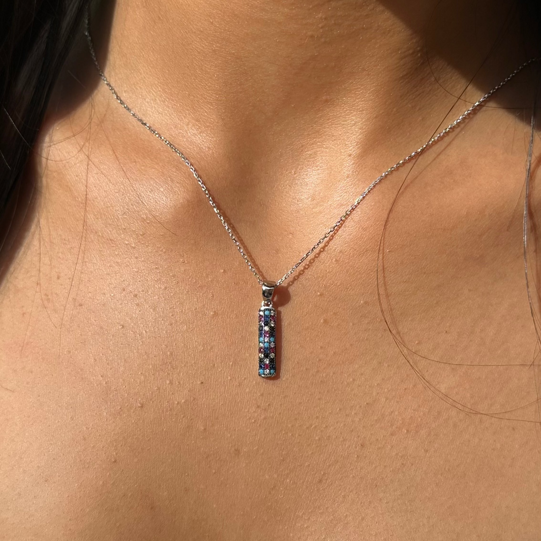 Vertical Bar Necklace