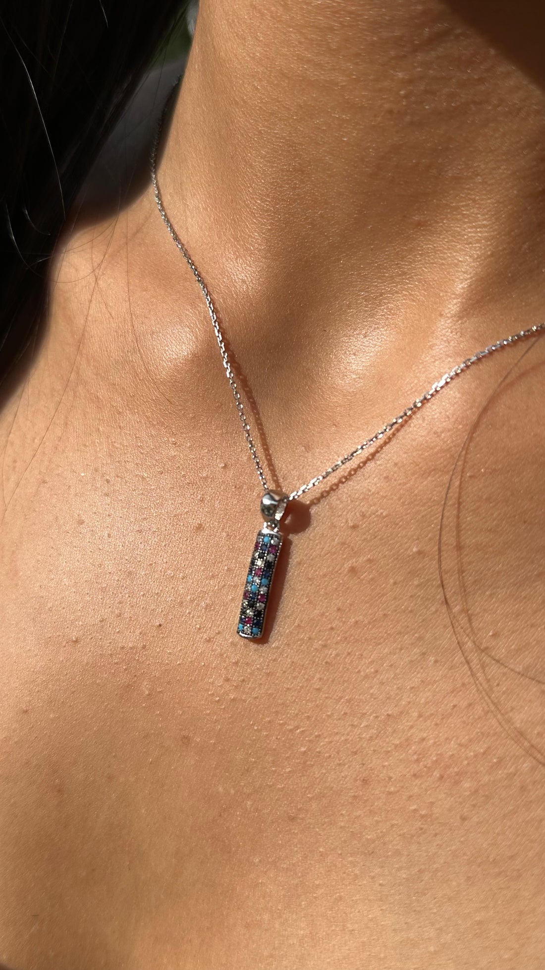 Vertical Bar Necklace