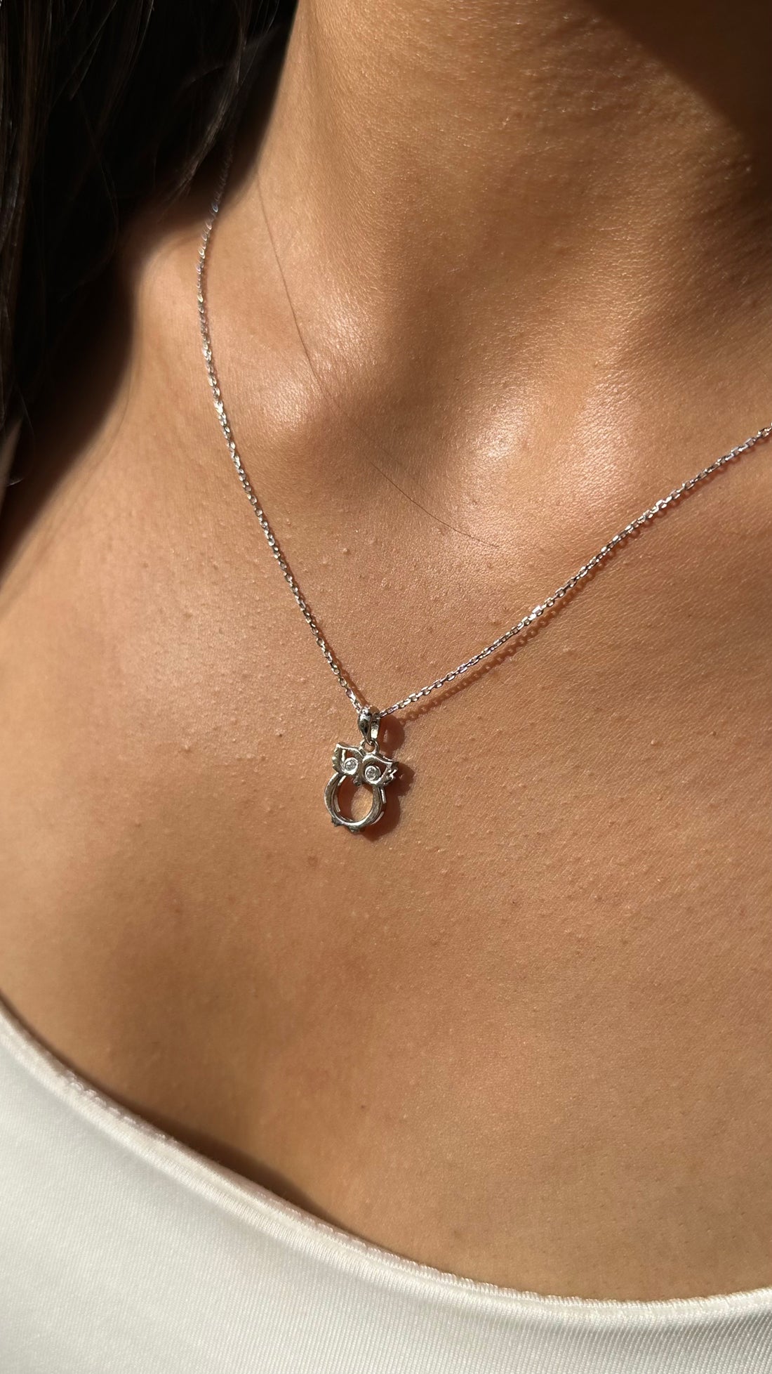 Elegant Owl Necklace