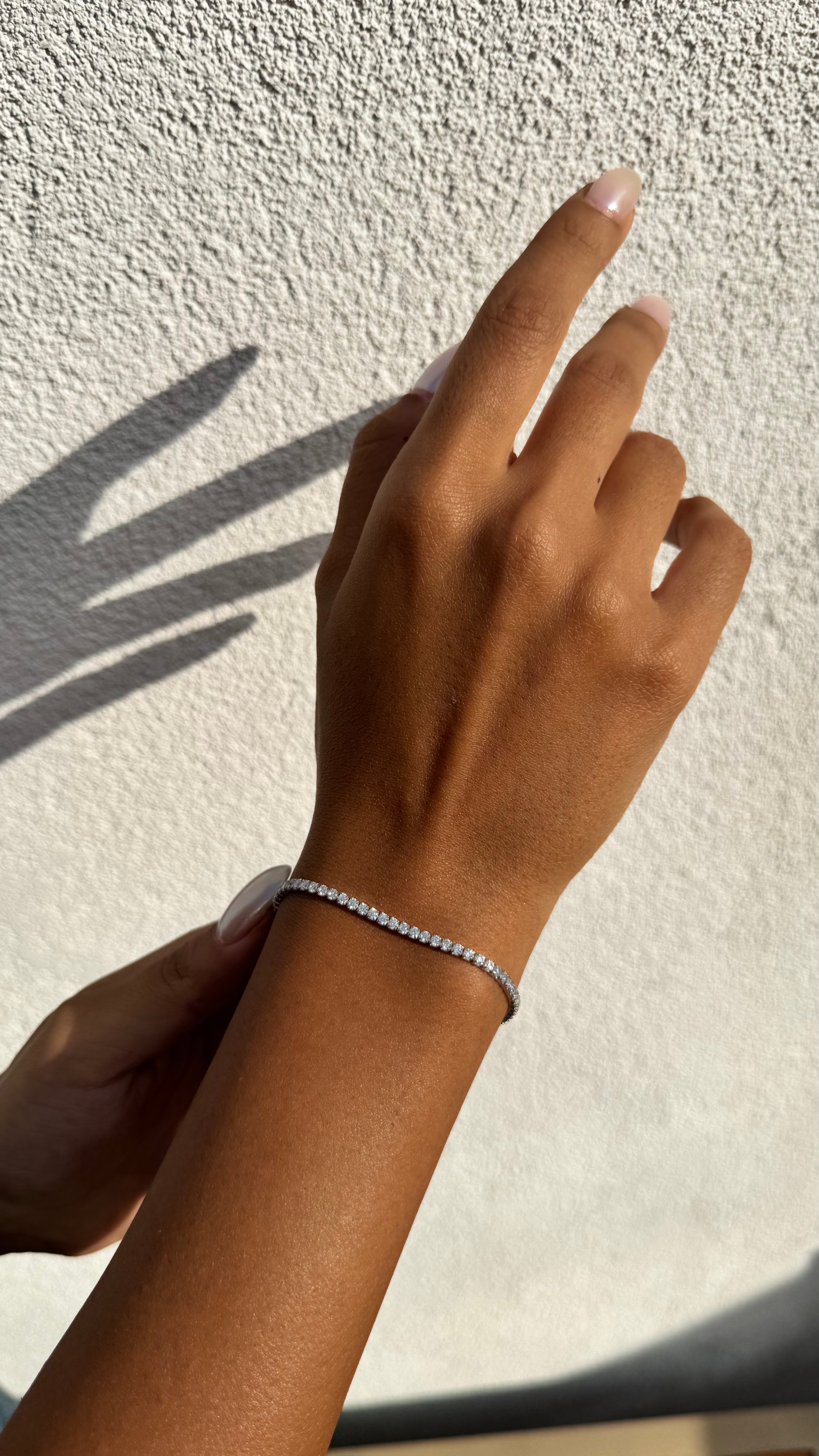 Ice Tennis Bracelet 2.5mm - Sterling Silver 925