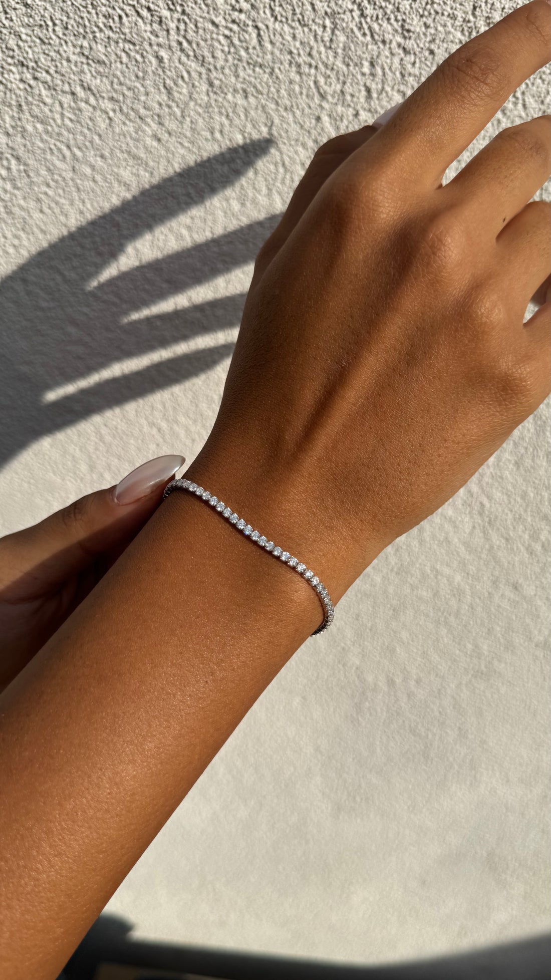 Ice Tennis Bracelet 2.5mm - Sterling Silver 925