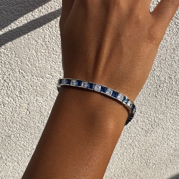 Ocean Glow Tennis Bracelet