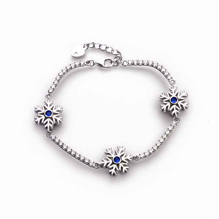 Snowflake Glow Bracelet, 2.5mm
