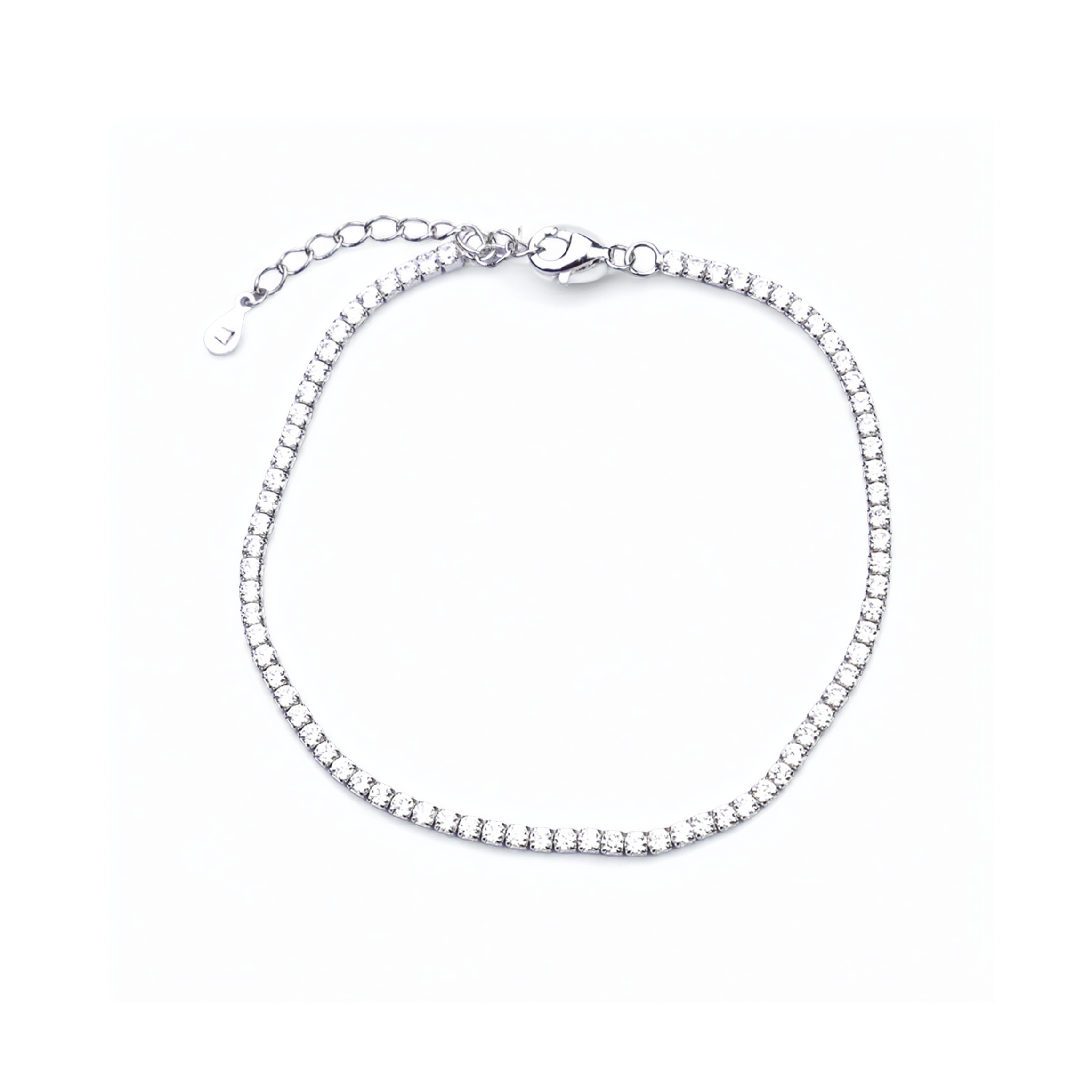 Ice Tennis Bracelet 2.5mm - Sterling Silver 925