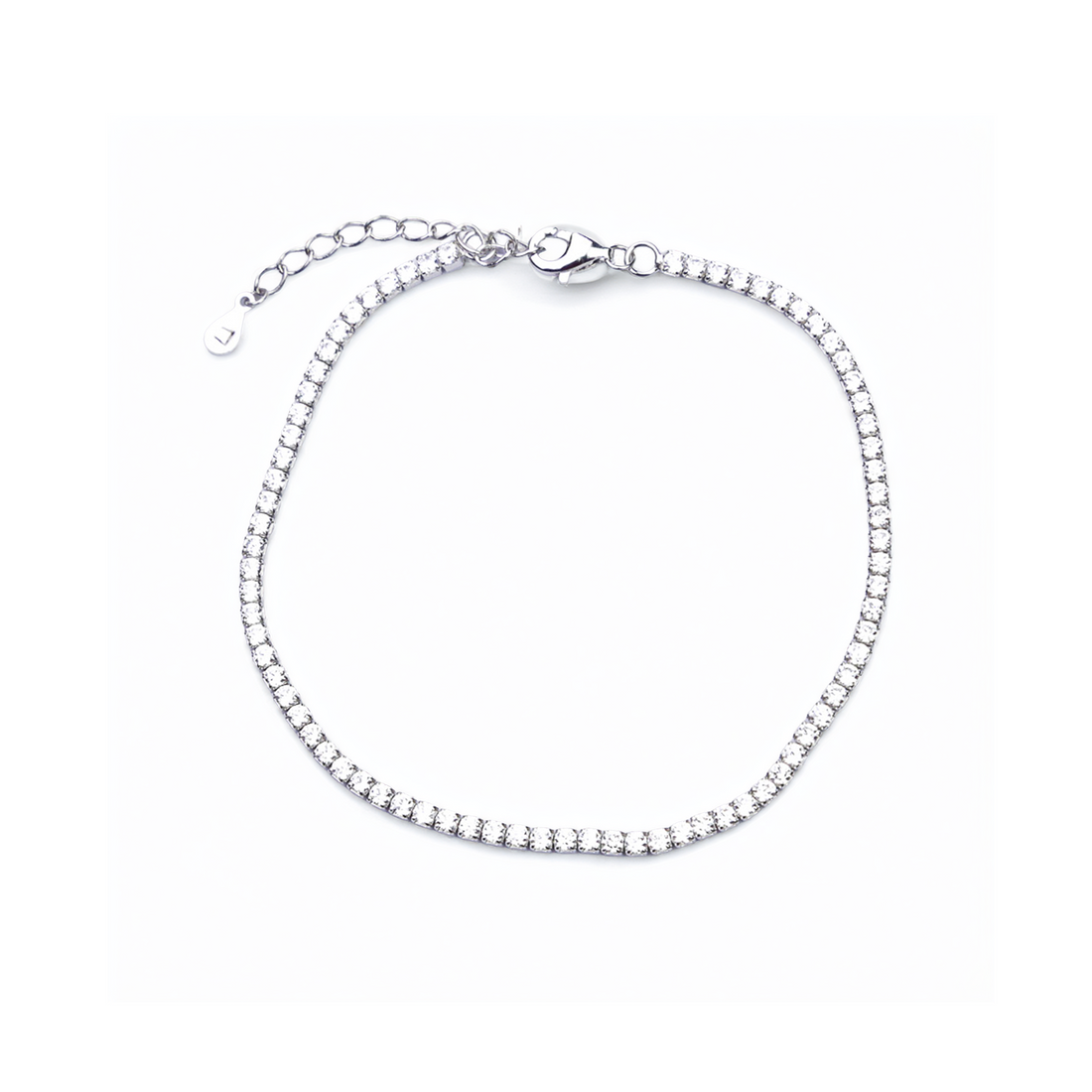 Ice Tennis Bracelet 2.5mm - Sterling Silver 925