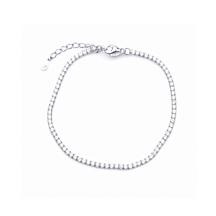 Ice Tennis Bracelet 2.5mm - Sterling Silver 925