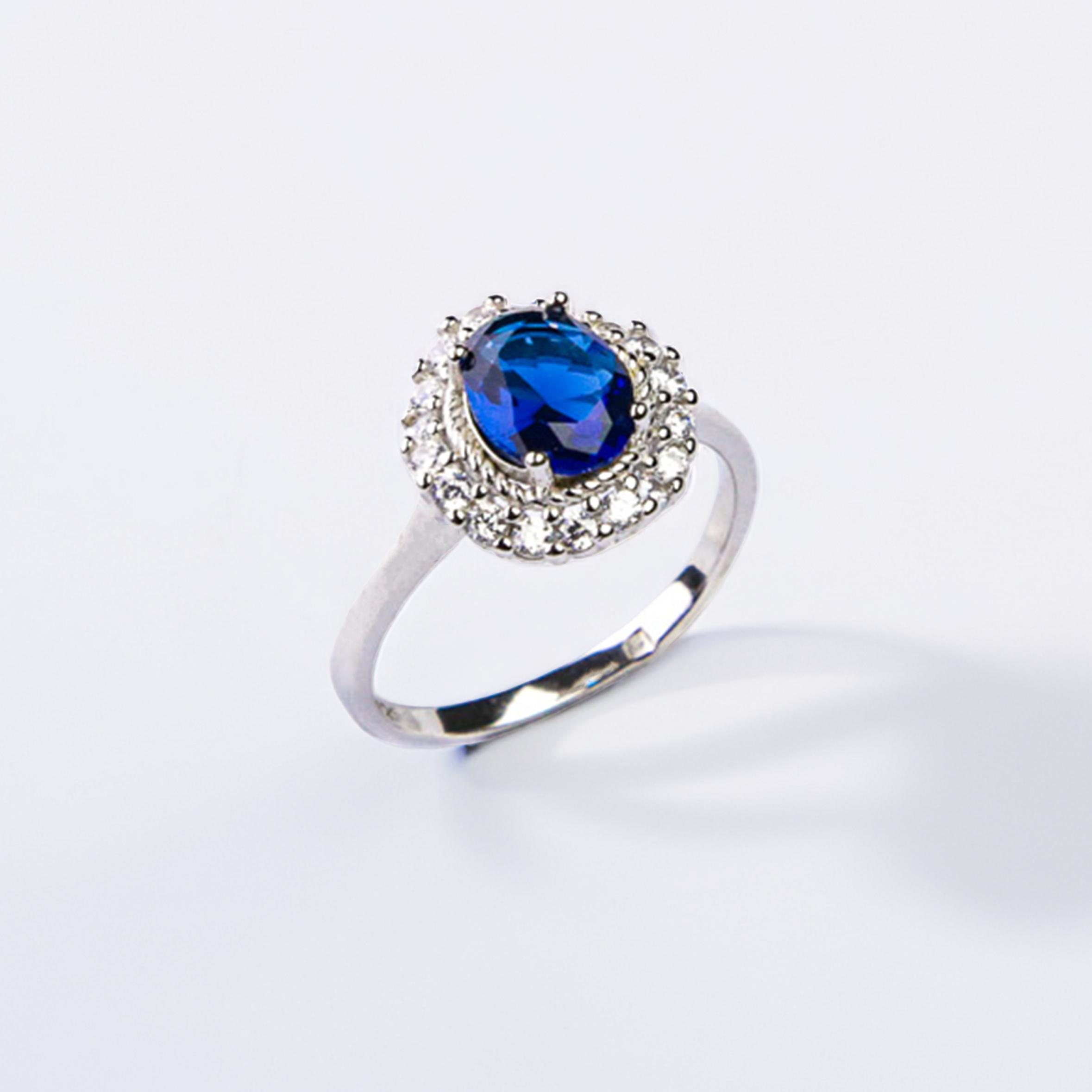 Blue Glow Ring