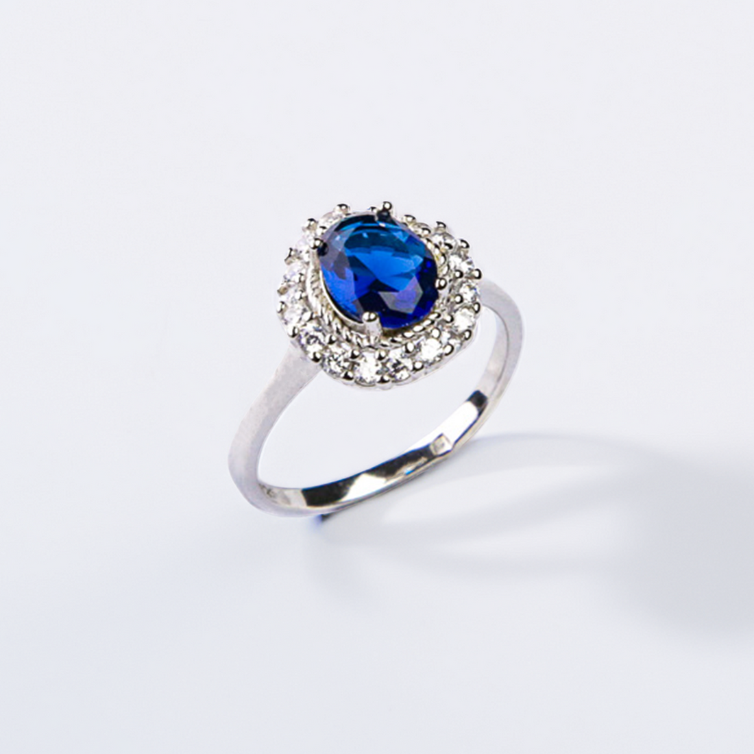 Blue Glow Ring