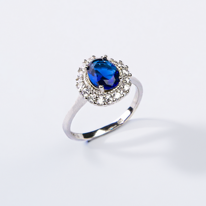 Blue Glow Ring