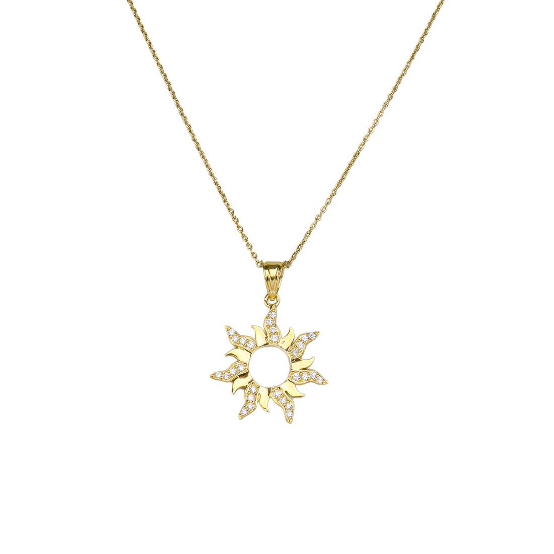 Golden Sun Necklace