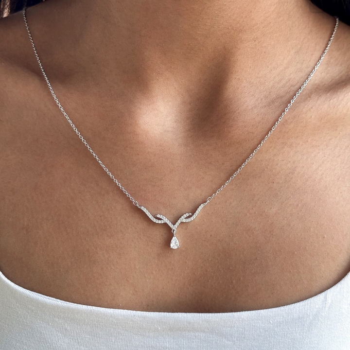 Grace Drop Necklace – 925 Sterling Silver