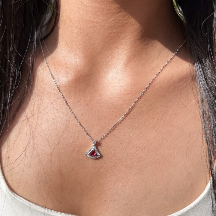 Ruby Glow Pendant